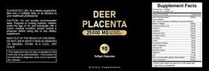 OEM Private Label cervo Placenta estratto integratore Softgel Capsule pillole - Product Image 2