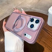 Nouvelle Arrivée Coque de Téléphone à Chargement Sans Fil avec Base Magnétique pour iPhone 18 17 16/15/14 Pro Max Étui de Protection Livraison Gratuite