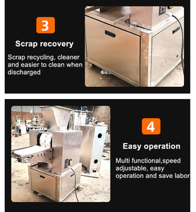 Machine rotative de fabrication de biscuits pour chiens de forme personnalisée Machine de fissuration de noix - Product Image 5
