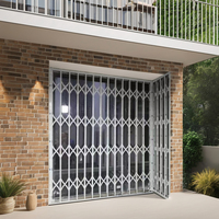 Grille de fenêtre coulissante moderne en alliage d'aluminium, design en fer forgé anti-effraction avec serrure, barres de sécurité en acier inoxydable pour fenêtres