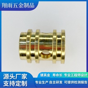 Custom <b>Copper</b> Internal Hexagon <b>Screws</b> And Plugs 20mm Max Diameter Turning Machining Finishing Accuracy For Generic Fitting - Product Image 3