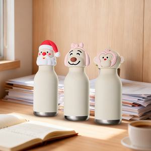 <span class=keywords><strong>กระติก</strong></span>น้ำสุญญากาศสแตนเลสลายการ์ตูนสัตว์น่ารัก 450 มล. ป้องกันการรั่วซึม สำหรับเด็กกลับไปโรงเรียน - Product Image 2