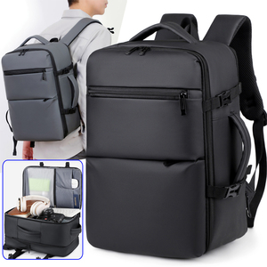 Mochila de Negocios Oxford Impermeable de Gran Capacidad con Compartimento para Portátil, Separación Húmedo/Seco, 36-59L, Diseño Ergonómico - Product Image 1