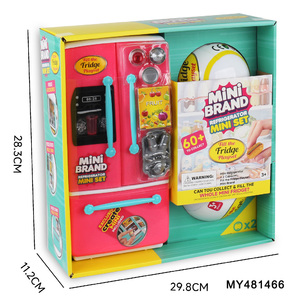 <span class=keywords><strong>Giocattolo</strong></span> Sorpresa per Casa delle Bambole, Mini Frigorifero Simulato, Piccolo <span class=keywords><strong>Frigo</strong></span> in Plastica, <span class=keywords><strong>Giocattolo</strong></span> con Effetto Fuoco, Blind Box con Palline Alimentari - Product Image 5