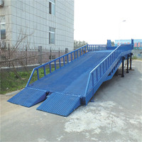 Plate-forme élévatrice hydraulique électrique en gros Chargement de conteneurs Quai de chargement portable Plate-forme de rampe Pont d'embarquement mobile