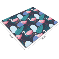 Tapis de mahjong en néoprène OEM 32,5 pouces, best-seller, haute résilience, résistant aux déversements, idéal pour couvrir la table de mahjong