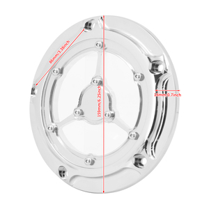 Couvre-carter d'embrayage moteur 5 trous pour Harley Softail 114 <span class=keywords><strong>Fat</strong></span> Boy Low Rider Street <span class=keywords><strong>Bob</strong></span> <span class=keywords><strong>2019</strong></span> et plus FXBBS - Product Image 3