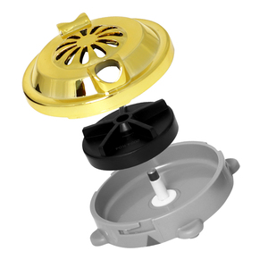 Bac à pédicure portable de luxe avec pompe magnétique dorée et système de jet sans tuyau - Product Image 2