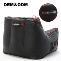 Fauteuil pouf de jeu en PU pour salon, chambre à coucher, salle de jeux électroniques, canapé pouf