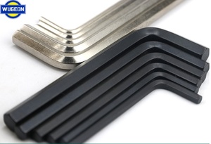 Wugeon tùy chỉnh thép không gỉ hình chữ L Hex cờ lê <span class=keywords><strong>3</strong></span>/8, <span class=keywords><strong>3</strong></span>/<span class=keywords><strong>32</strong></span>, phím lục giác 1.5 - 10 mm và bu lông lục giác - Product Image 3