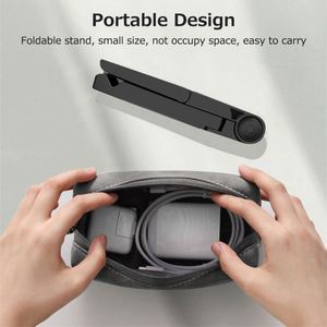 Custom Logo Universal Foldable <b>Stand</b>, Portable <b>Tablet</b> Phone Holder Gift, Adjustable Desktop Bracket <b>for</b> Trade Show - Product Image 2