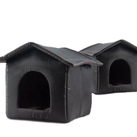 Aanpasbaar Huisdiermeubilair Odm Waterdicht Oxford Winter Kat Kennel Huis Draagbare Opvouwbare Buitenschuilplaats Voor Het Redden Van Zwerfhuisdieren