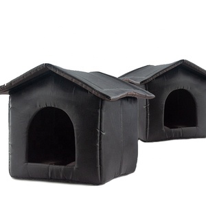Muebles para mascotas personalizables ODM impermeable Oxford invierno gato perrera casa portátil plegable al aire libre refugio para Rescate de Mascotas callejeras - Product Image 2