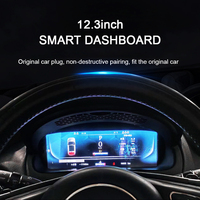 Cluster numérique de cockpit virtuel sans codage pour Jajuar XJ9 X351 2009-2018 écran de compteur de vitesse lecteur multimédia odomètre LCD