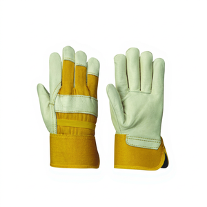 ถุงมือทำงานนิรภัยสีตามสั่ง ทนความร้อน ป้องกันการลื่น มาตรฐาน CE EN388/EN420 ขนาด 10 นิ้ว หนา 5 มิล 7 มิล ลายเพชร - Product Image 1