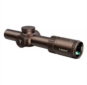 Alcance de visión marrón rojizo, iluminador de tácticas de caza de aleación de aluminio portátil, alcance IR de 30mm de largo alcance de vidrio ajustable - Product Image 2