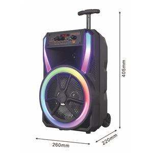 Altavoces Inalámbricos Bluetooth de 8 Pulgadas con Forma de Cabeza de Toro y Luces de Colores, Altavoces para Exteriores, Baile Callejero, Sistema de Cine en Casa - Product Image 2