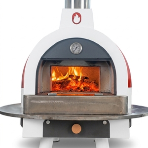 <span class=keywords><strong>Forno</strong></span> Pizza Mobile Commerciale su Rimorchio, a Legna, per Esterni, con Focolare in Acciaio Inossidabile, Attrezzatura per Ristoranti - Product Image 2