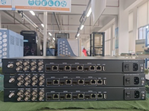 Telelink NDS3306I Ip vers modulateur ISDBT 8/16/<span class=keywords><strong>24</strong></span>/28/48 transporteurs modulateur numérique entrée IP RF modulateur ISDBT pour hôtel <span class=keywords><strong>IPTV</strong></span> CATV - Product Image 4