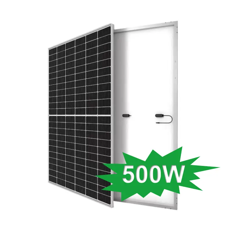 Mono A Grado 500 Watt 510W Energía solar 520wp Placa de módulos fotovoltaicos 550W Paneles solares