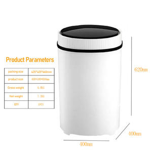 7,5 KG Tambor redondo Lavado de zapatos y lavandería Pequeño hogar Semiautomático Mini Lavadora de un solo tambor - Product Image 3