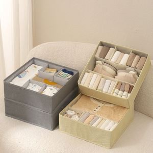 Boîte de rangement pliable pour placard, vente en gros d'usine, pour sous-vêtements, chaussettes, cravates, ceintures, organisateur de tiroir - Product Image 1