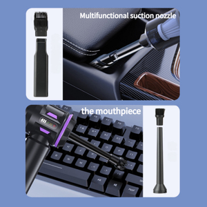 เครื่องดูดฝุ่นแบบพกพาไร้สาย 2 in 1 กำลังดูด 20000Pa มอเตอร์ไร้แปรงถ่าน 3 ระดับ สำหรับรถยนต์ - Product Image 5