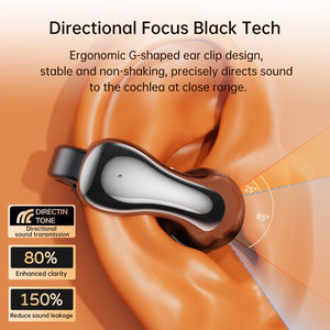 <span class=keywords><strong>Auriculares</strong></span> de Clip con Traducción IA en Tiempo Real, Anillo de Cobre de 12mm, V6.0, 230mAh, Sonido Direccional para Viajes y Llamadas de Negocios - Product Image 4