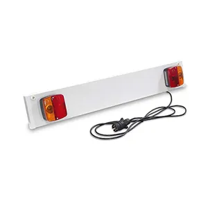 Feu de remorque pour remorque, panneau LED en PVC avec indicateur d'arrêt, Version d'ampoule, éclairage de phare antibrouillard