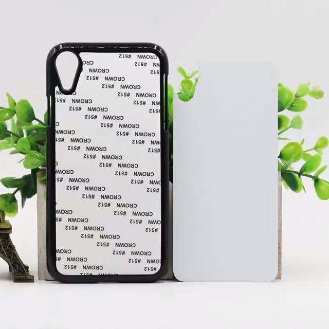 For iphone SE 7 8 Plus 2D Sublimation Heat Print Blank Back Cover PC Case for iphone 7 8 Plus Aluminium Alloy With PC Pouch