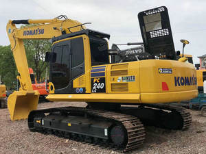 Excavadoras hidráulicas grandes de 21 toneladas japonesas Komatsu de segunda mano Pc240LC 240-8 de segunda mano - Product Image 3