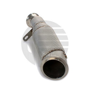 Nhà Máy Giá hiệu suất cao 304 thép không gỉ xả downpipe với lá chắn nhiệt cho BMW M235 N55 - Product Image 3