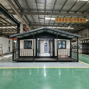 รีสอร์ท บ้านพักตากอากาศ ห้องเรียน ร้านอาหารสำเร็จรูป โรงแรม สำนักงาน ร้านค้าสำหรับตั้งแคมป์ บ้านคอนเทนเนอร์ขนาด 30 ฟุตแบบขยายได้ 2 ห้องนอน - Product Image 6