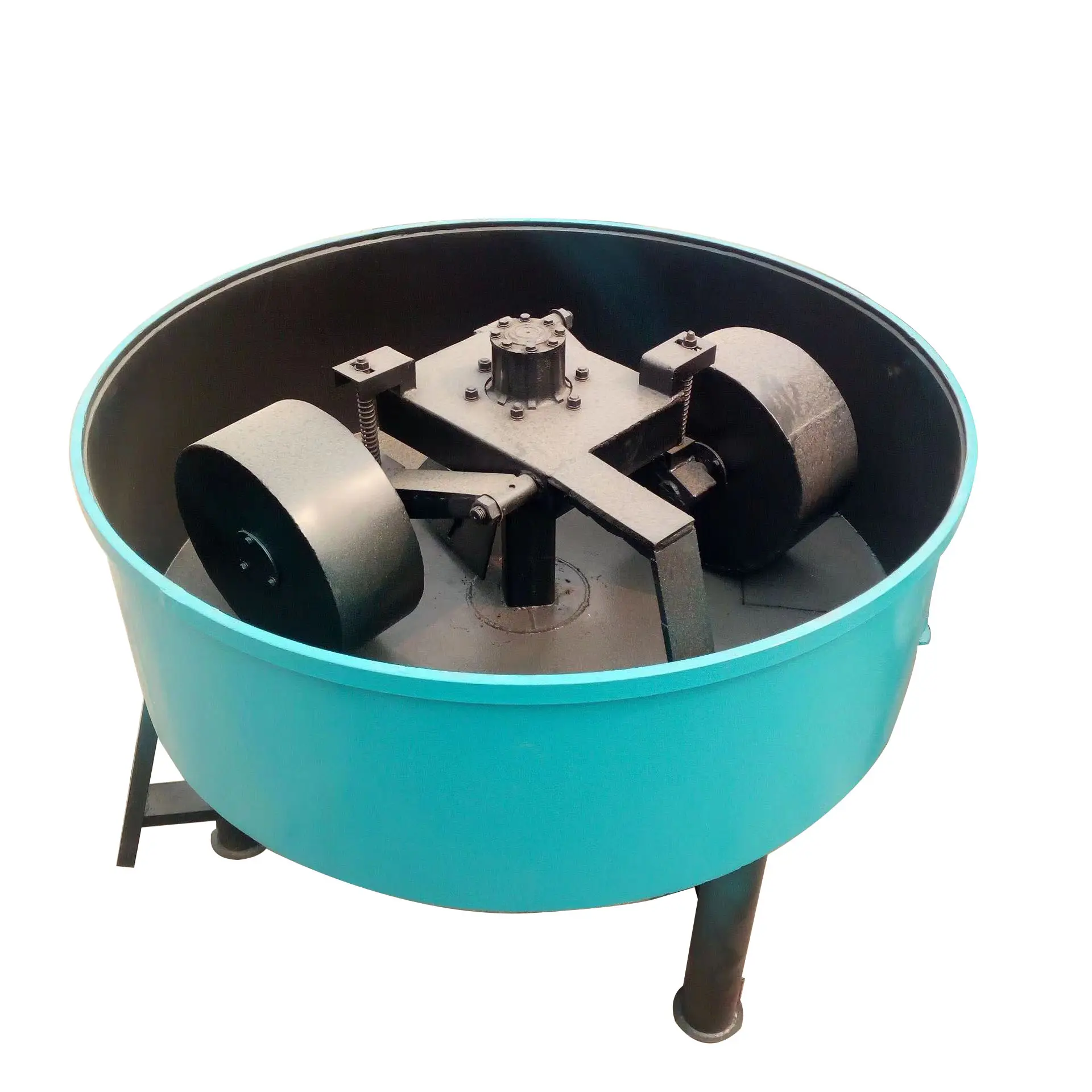 HR 새로운 플랫 마우스 다목적 휠 믹서 수직 건식 및 습식 소재 혼합 휠 밀