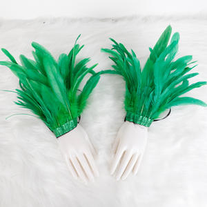 Disfraz de Halloween, Pulseras de Plumas para Cosplay, Color Personalizado, Cómodas Pulseras Ajustables para Mujer, Talla Personalizada, Conjunto de Disfraz para Cosplay - Product Image 2