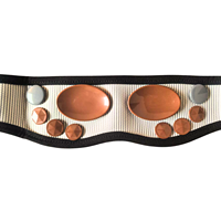 NDT HC 1 Patch oculaire en céramique tourmaline pour le massage infrarouge aux pierres de physiothérapie Relax et élimination de la fatigue