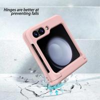Funda de Teléfono Móvil de Lujo con Función de Cartera, Estilo Ins, a Prueba de Golpes y Caídas, con Decoración Integrada, para Z Flip 6 y 5