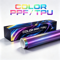 Film de protection de carrosserie automobile en TPU PPF haute performance, anti-jaunissement et hydrophobe, facile à installer et auto-réparateur