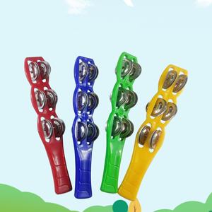 Platillo de campanas de 26 cm con seis campanas, instrumento musical Orff para educación temprana, material didáctico y actuaciones escénicas - Product Image 2