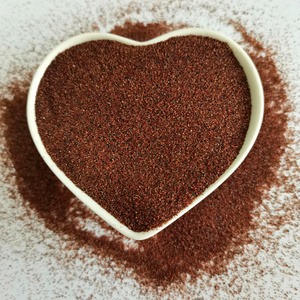 Sabbia Abrasiva di Granato Rosso ad Alta Purezza LM 80 Mesh per Taglio a Getto d'Acqua su Vetro, Velocità di Taglio Rapida e Qualità dei Bordi Lisci - Product Image 5
