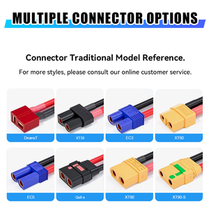 100C エクストリーム ディスチャージ 2S 7.6V 8000mAh グラフェン リポ ハードケース バッテリー - 4mm コネクター付き競技用 RC カー/トラック用 - Product Image 5