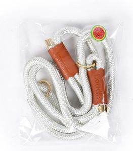 Robuste <span class=keywords><strong>Nylon</strong></span> P-Blei Hunde leinen Anti-Burst Pet Walking Lead mit festem Muster und Schal Dekoration - Product Image 5