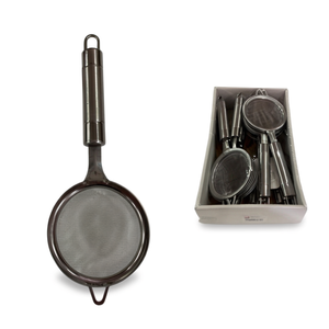 Utensilio de Cocina de 9 cm con Mango de Acero Inoxidable, Colador y Escurridor de Malla Fina de Metal - Product Image 2
