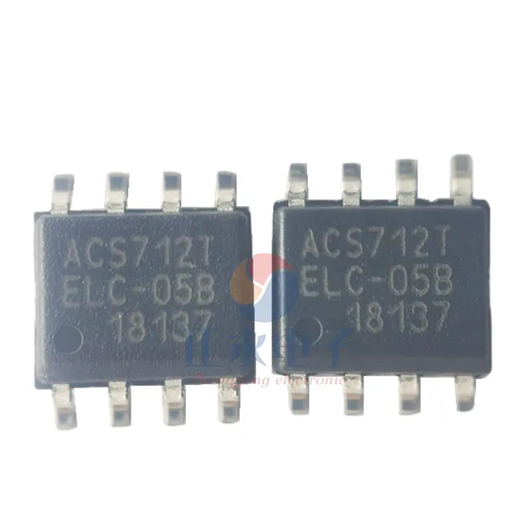 (새로운 오리지널 칩) ACS712ELCTR-05B-T 센서 전류 홀 5A AC/DC 8-SOIC 전류 센서