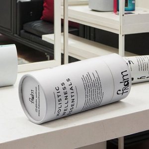 Biodegradable Elegant Custom Paper <b>Tube</b> Packaging for Essential Oil Storage Paper Canister - Product Image 4