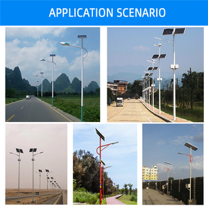 Proveedor Chino de Farolas Solares LED de 50w 60w 70w con Batería de Gel de Alta Capacidad, Lista de Precios en Dubái LCS-CB03, Farola Solar COB LCS-CB03 - Product Image 6