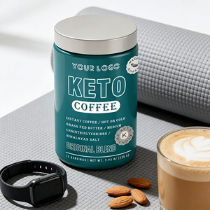 Café minceur en gros, approvisionnement direct usine, rafraîchissant, faible en calories, coupe-faim, café céto instantané, supplément nutritionnel <span class=keywords><strong>sportif</strong></span> - Product Image 4