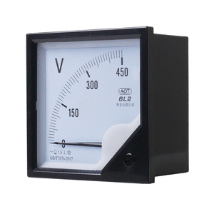 6L2 220V Klasse 1.5 Analoges Panelmessgerät Spannung/Strom/Voltmeter/Ammeter AC/DC 0-30A 80*80mm Testmessgerät mit Zeiger - Product Image 1