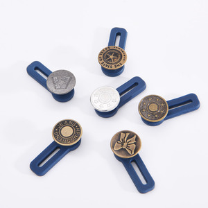 Pants Extender <strong>Button</strong> Elastic Waistband <strong>Buttons</strong> for Jeans Waist Extender Metal <strong>Buttons</strong> <strong>No</strong> Sew - Product Image 6