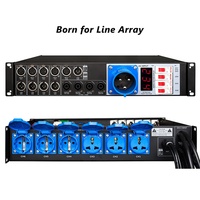 Système de distribution d'alimentation pour enceintes Line Array, amplificateurs et subwoofers